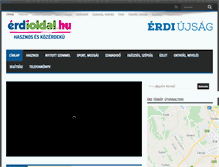 Tablet Screenshot of erdioldal.hu